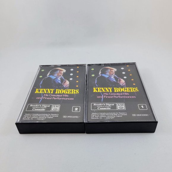Cassettes Kenny Rogers His Greatest Hits And Finest Performances Double Cassette - Picture 7 of 10
